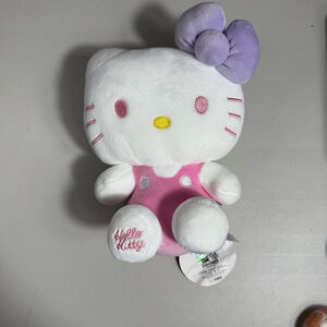 A49 Official Sanrio Surof Hello Kitty Pink Purple Plush 10" Stuffed Toy Lovey